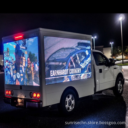 High Resolution LED Outdoor Advertising Displays: P6 Truck-mounted LED Billboards in the US Market